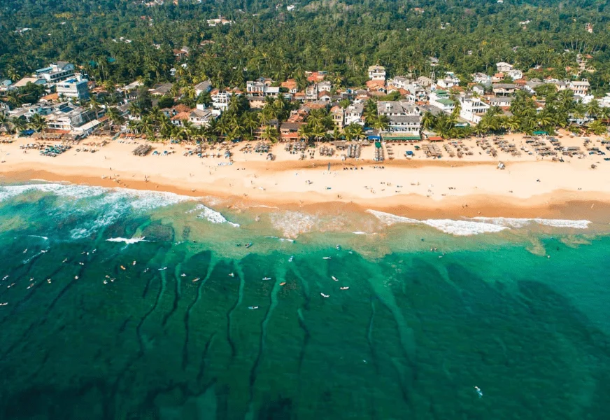 Hikkaduwa beach